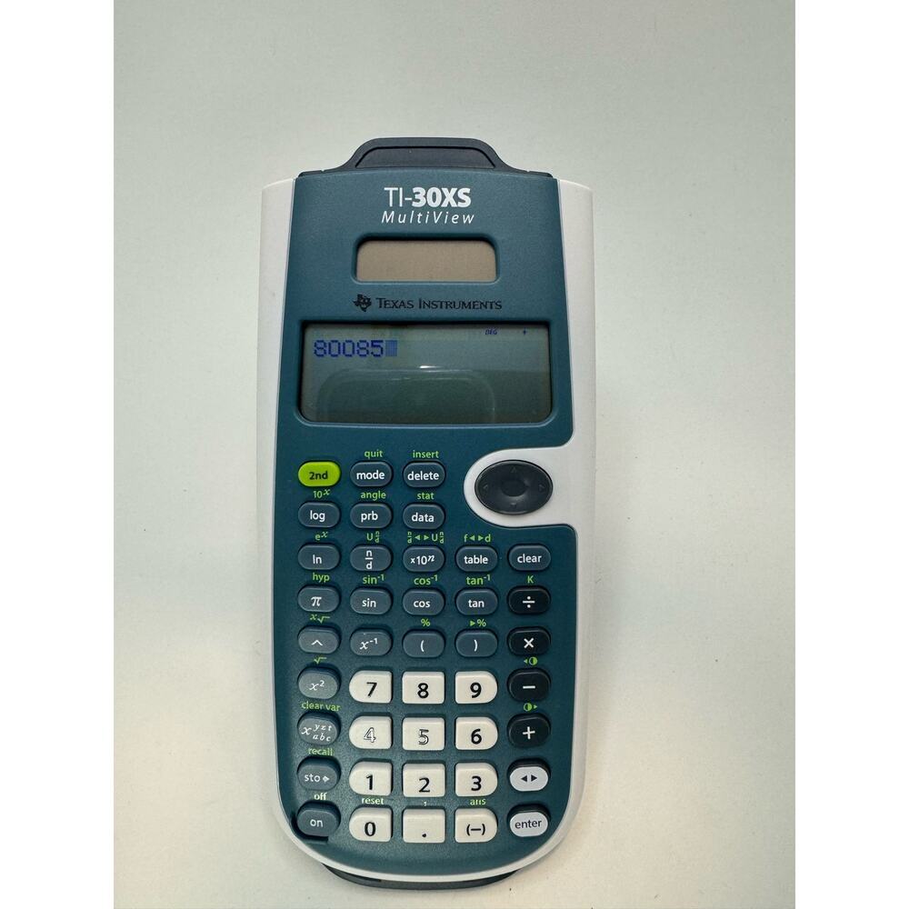 Texas Instruments TI-30XS Multi View Calculator with Cover Blue - Tested - Picture 2 of 7